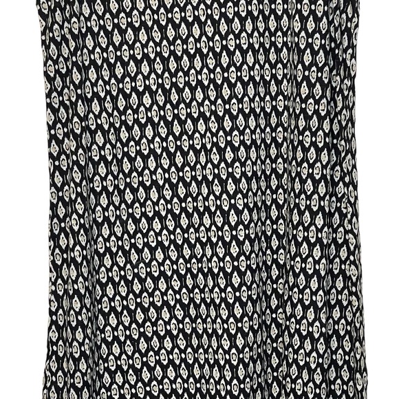 J.Jill Geo Textured Print A-Line Shift Dress Sleeveless 100% Cotton Small‎ Women - Picture 3 of 9